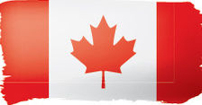 Flagge als Symbol für Zulassung des Gerätes in Canada (ISED)