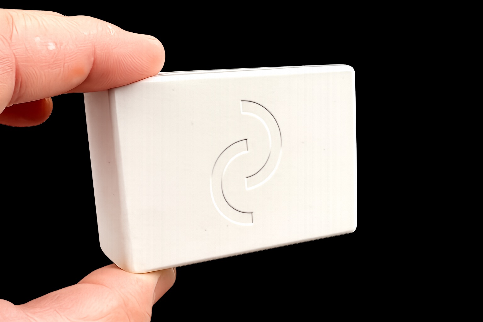 Das Bild zeigt den EnoSense PM VOC Sensor mit EnOcean Schnittstelle
